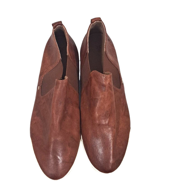 NEW Womens Melanie ChelseaFrye Leather Flats sz 9.5 - Picture 3 of 6